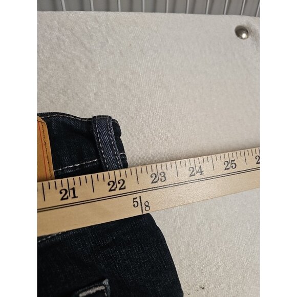 Levi’s 559 Jeans Men’s 44x32 Relaxed Straight Fit Stretch Black Dark Wash Denim - Picture 4 of 7